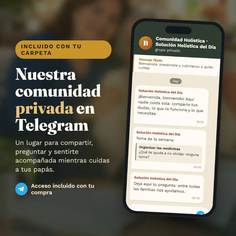 Comunidad de Solución Holística del Día en Telegram
