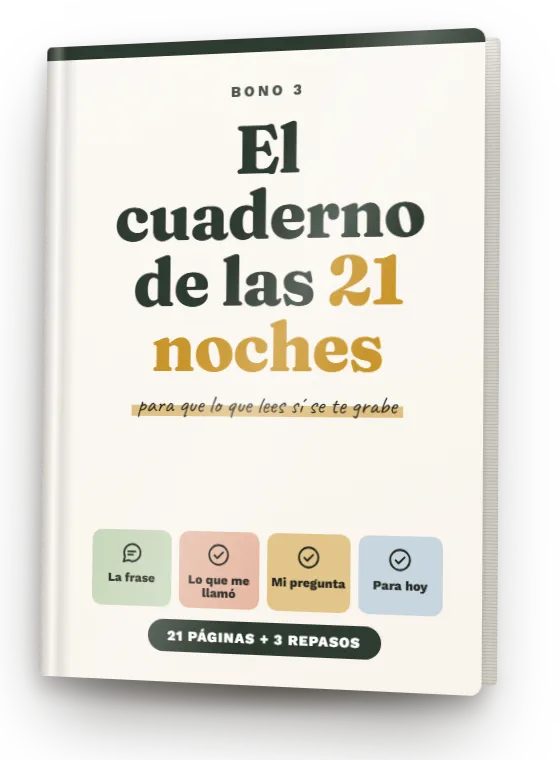El cuaderno de las 21 noches